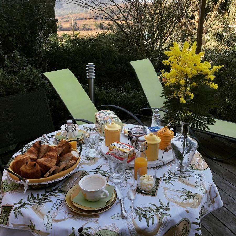 L'Oustaou B&B Piscine & Spa Besse-sur-Issole Eksteriør billede